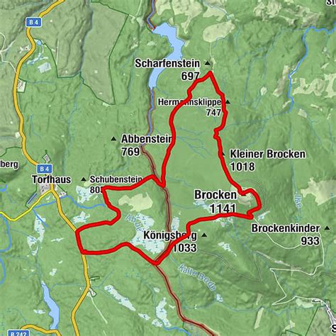 Schierke Der Brockenwirt Brocken Kleiner Brocken BERGFEX