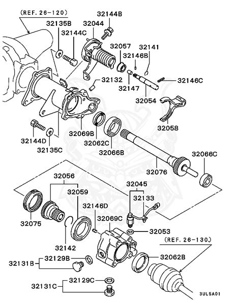 MF660036 - Mitsubishi - Gasket, M / T Case Plug - Nengun Performance