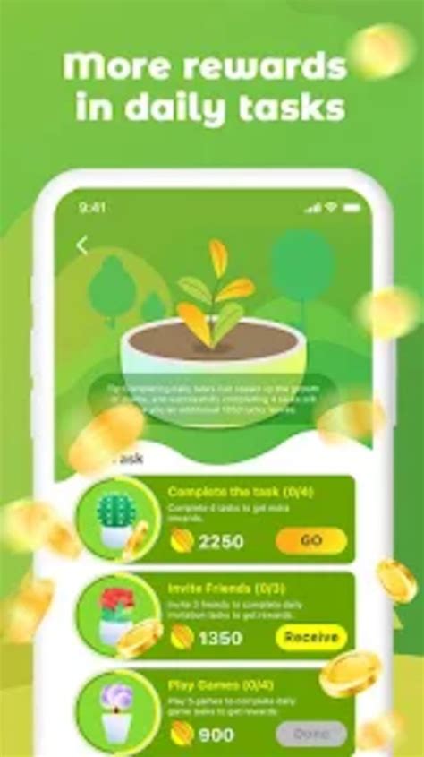 Android 용 Lucky Plants Earn Coins 다운로드