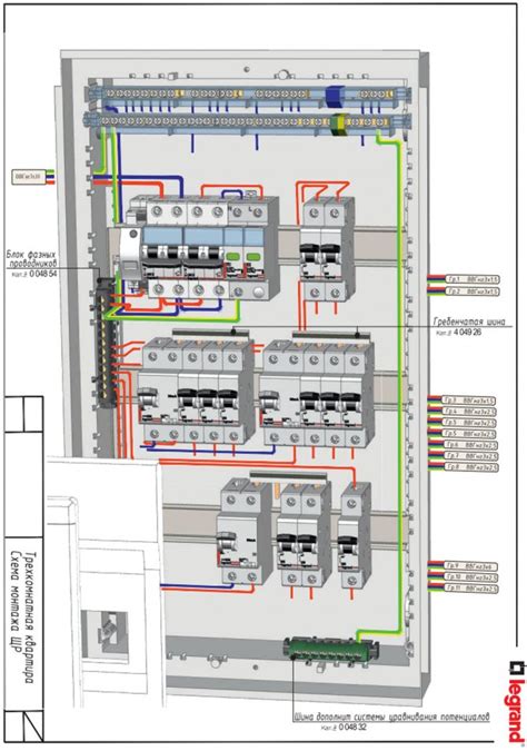 Схема сборки щитка в квартиру в новостройке
