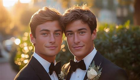 Premium Photo The Wedding Of Two Gay Men