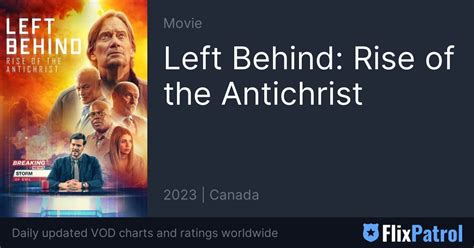 Left Behind Rise Of The Antichrist FlixPatrol