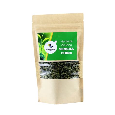 Herbata Zielona Sencha China 100g LosGustos Palarnia Kawy