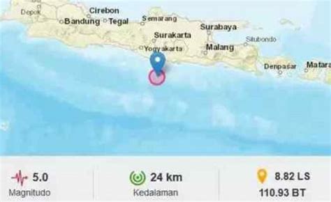 Pacitan Diguncang Gempa 2 Kali Pagi Ini AliansiNews