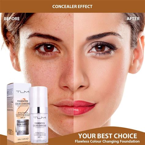 Last Day Promotion Off Colour Changing Mature Skin Foundationbuy