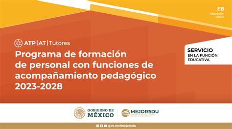 Mejoredu On Twitter El Programa De Formaci N De Personal Con