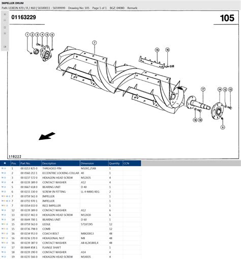 Claas Lexion 470r Combine Parts And Schemes