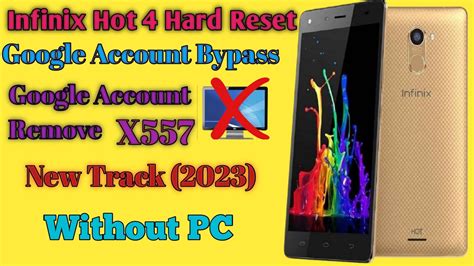 Infinix Hot Google Account Bypass Infinix X Google Account Frp Bypass Without