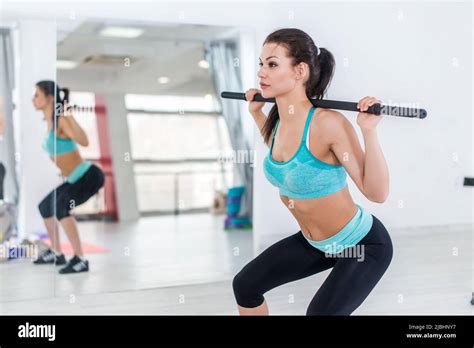 Slim Brunette Hi Res Stock Photography And Images Alamy