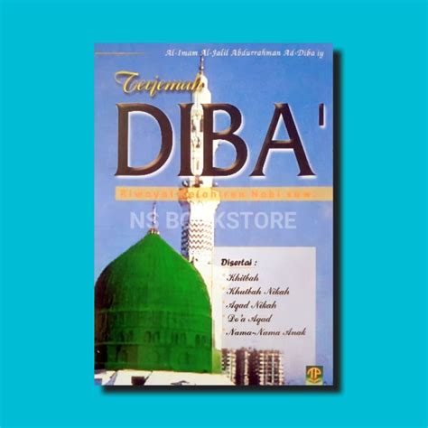 Jual Buku Terjemah Maulid Diba Arab Dan Latin HVS Soft Cover Kitab