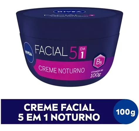 Creme Hidratante Facial Noturno Em G Nivea Tipo De Pele Todos