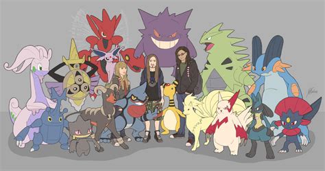 Ultimate Pokemon Teams Complete By Handraw On Deviantart