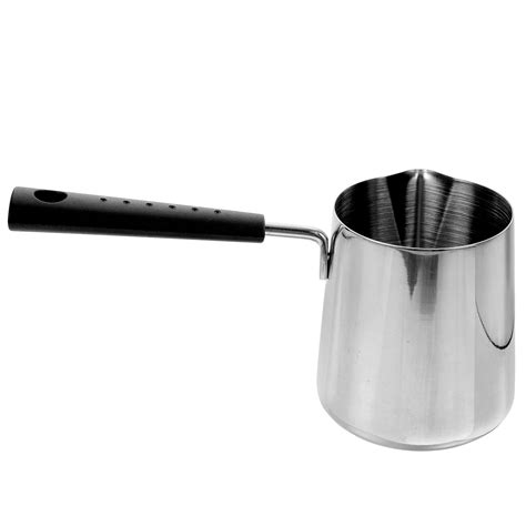 Hot Oil Pan Flat Skillet Pot With Pour Spout Sauce Pans Oil Pan With Handle Kitchen Sauce Pan