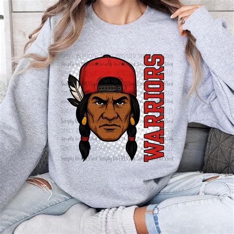 Warriors Red Png School Spirit Football Season Basketball Season