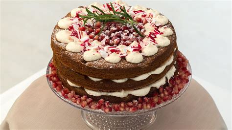 Naked cake Iisan joulupöydän nakukakku Resepti Makuja MTV Uutiset