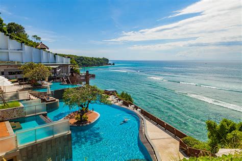 Anantara Uluwatu Bali Resort Bali Indonesia Pool View TRAVOH