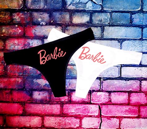 Barbie Doll Girly Naughty Brat Sexy Thong Panties Lingerie Etsy