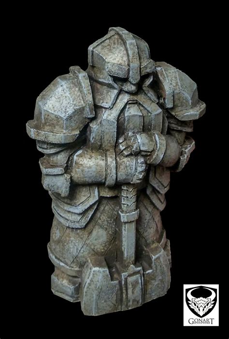 Dwarf Statue Scenery Etsy
