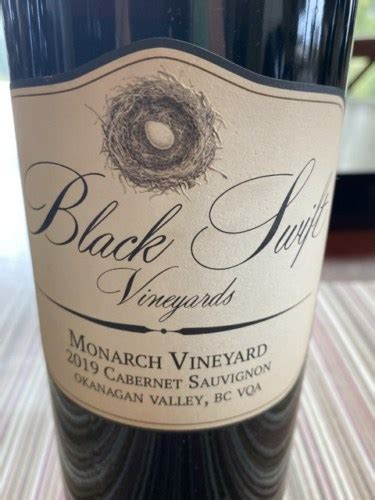 Black Swift Vineyards Monarch Vineyard Cabernet Sauvignon Vivino US