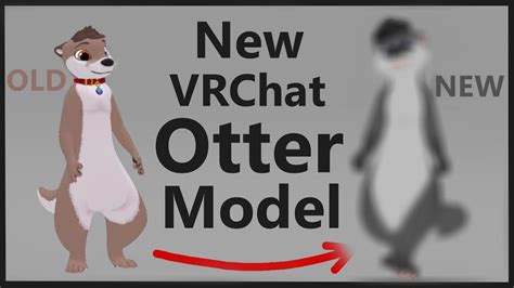 The New Vrchat Furry Otter Base D Otter By Darbi Youtube
