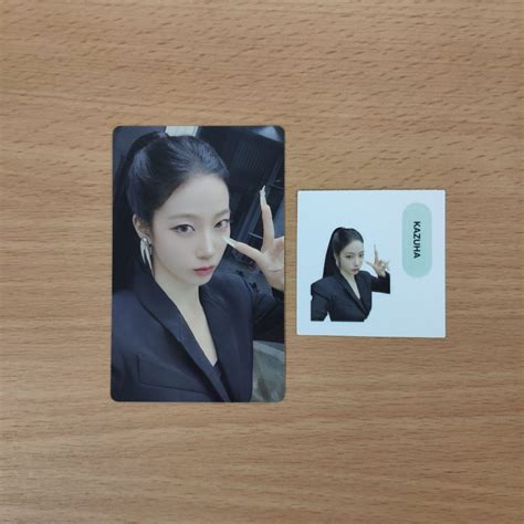 LE SSERAFIM HOT COMPACT Ver WEVERSE POB PHOTOCARD KAZUHA Kpopowo Pl Albumy KPOP CD