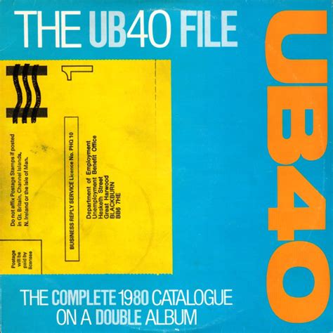 UB40 - The UB40 File (1985, Vinyl) | Discogs