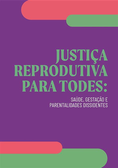 Cartilha Justi A Reprodutiva Para Todes