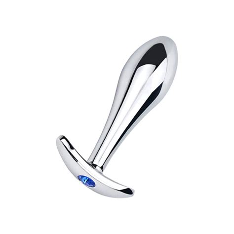 Water Droplet Arc Metal Anal Plug Adult Sexual Products Male And Female Anal Masturbation