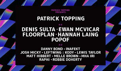 Lineup Trick Tenerife Weekender