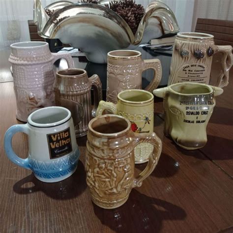 Canecas Antigas - Lote de Canecas Antigas | Móvel de Antiquário Canecas Antigas Usado ...