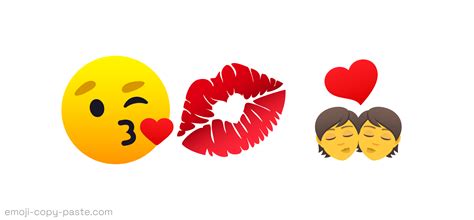 Copy Kissing Emojis 😘💋💏 Emoji 👉 Copy 👉 Paste
