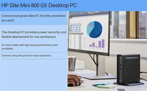 HP Elite Mini 800 G9 Compact Enterprise Desktop — AMD Ryzen 7 PRO 8840U, 32GB DDR5 ECC/Non-ECC RAM, 1TB PCIe Gen4 NVMe SED SSD, TAA-Compliant Federal SmartCard (CAC) Build (8M5R-R7P32G1TBNV-TAA)