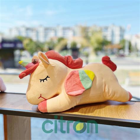 Soft toy big unicorn (mix) - CITRON Moldova