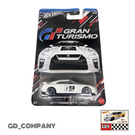Hot Wheels Nissan Gtr R35 Grand Turismo Free Protector Shopee Malaysia