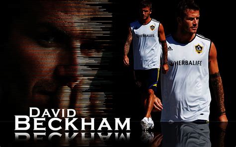 F Tbol David Beckham La Galaxia Fondo De Pantalla Hd Smartresize