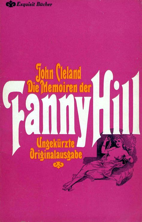 Fanny Hill John Cleland Die Memoiren Der Fanny Hill 5th Print D 1970