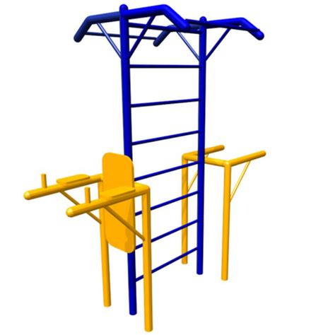 Спортивный снаряд АТЛАНТ Шведская стенка-пресс-брусья | Park slide