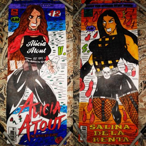 Alicia Atout Vs Salina De La Renta By Ad311 On Deviantart