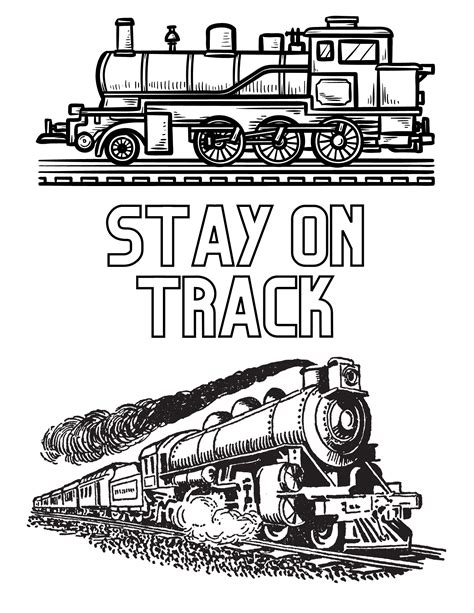 All Aboard for These Fun Train Facts and Train Coloring Pages