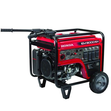 Honda Em5000s 5000 Watt 120240v Electric Start Portable Generator W — Electric Generator Depot