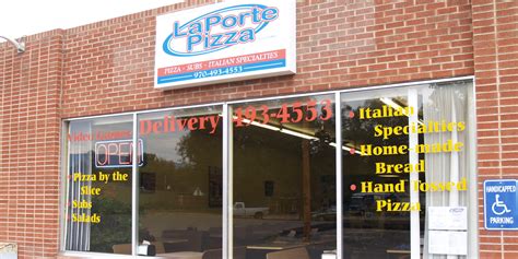 Laporte Pizza Your Hometown Pizza And Sub Shop