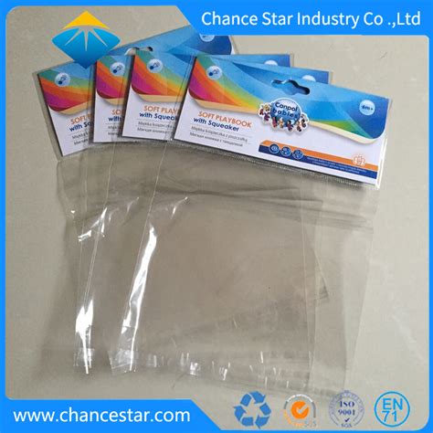 Custom Transparent OPP Bag with Printed Paper Header - China ...