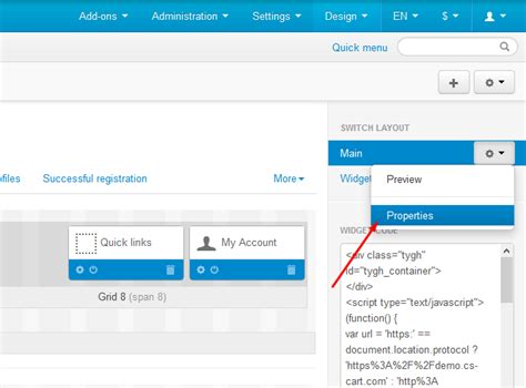 How To Change Cs Cart 4 Store To Full Width