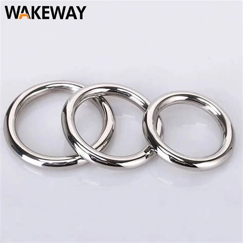 Wakeway A O Inoxid Vel Penis Ring Sex Toys Para Homens Rodada Cock Rings Sex Ring