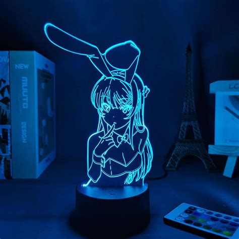 Купить Ночник Этот глупый свин не понимает мечту девочки-зайки Аниме ...