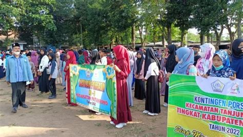 Ratusan Santri Ikuti Porsadin Ke Tingkat Kabupaten Nganjuk Nu