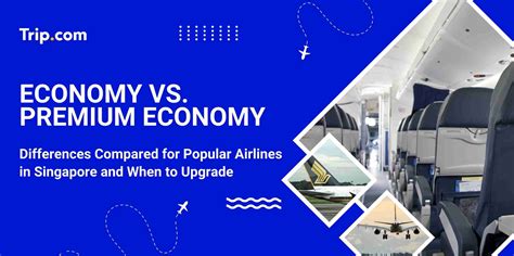 Difference Between Economy and Premium Economy (2026 Singapore Guide