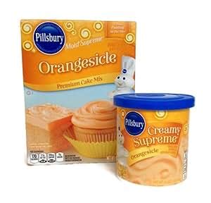 Amazon.com : Pillsbury Orangesicle Moist Supreme Cake Mix with ...