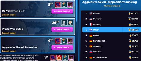 Cumback Contests General Discussion Hentai Heroes