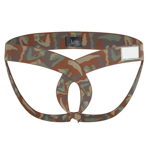 GDREDA Sexy Lingerie Mens Underwear Sexy Lifting Double Thong Underwear Mens Low Waisted Thong